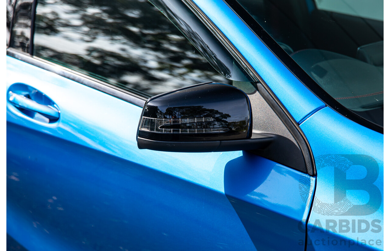 1/2015 Mercedes-Benz A45 AMG 176 MY15 5d Hatchback South Sea Blue Metallic Turbo 2.0L