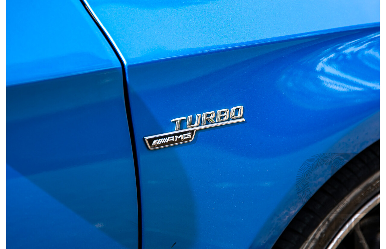 1/2015 Mercedes-Benz A45 AMG 176 MY15 5d Hatchback South Sea Blue Metallic Turbo 2.0L