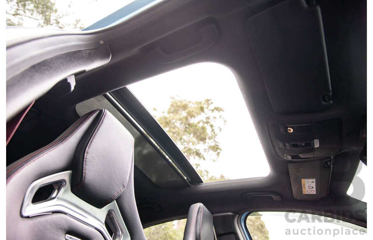 1/2015 Mercedes-Benz A45 AMG 176 MY15 5d Hatchback South Sea Blue Metallic Turbo 2.0L