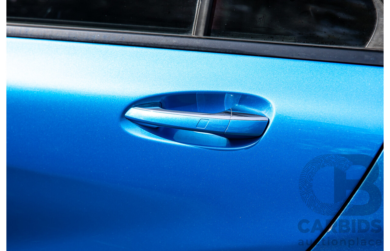 1/2015 Mercedes-Benz A45 AMG 176 MY15 5d Hatchback South Sea Blue Metallic Turbo 2.0L