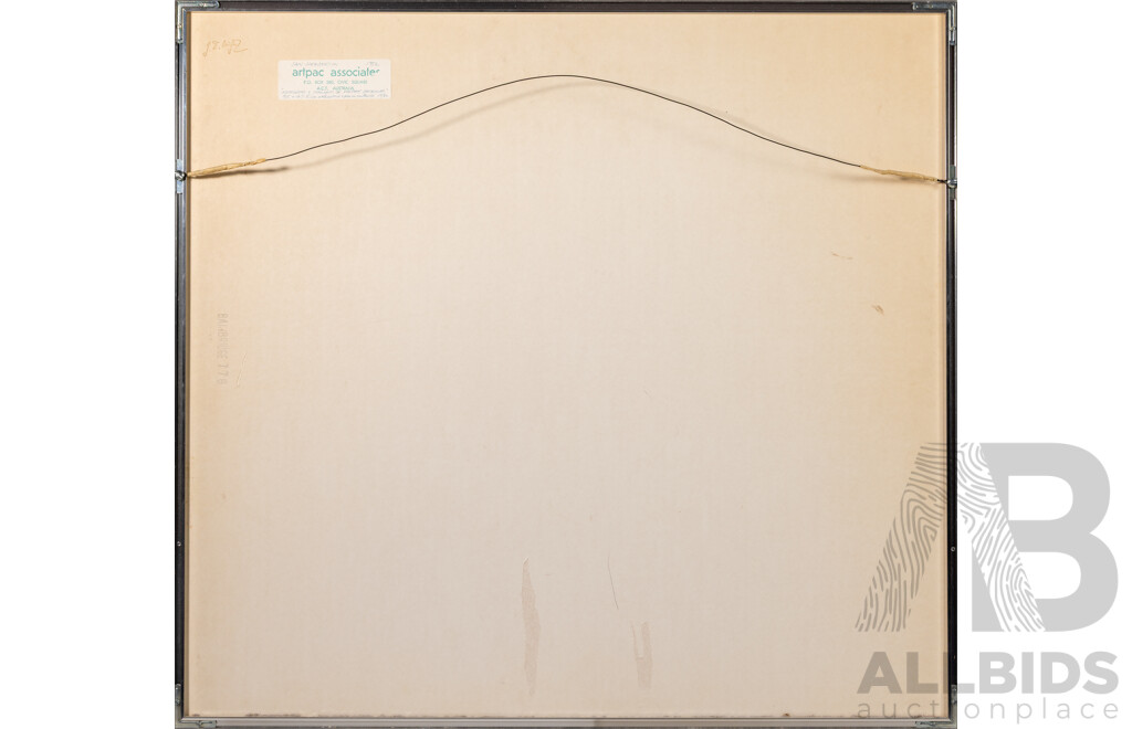 Ian Henderson, (20th Century, British-Born Australian, 1939-), Koscuisko & Thoughts of Pieter Breughel(sic), (1982), Wonderful Original Watercolour & Pen on Cartridge Paper, 67 x 72 cm (frame)