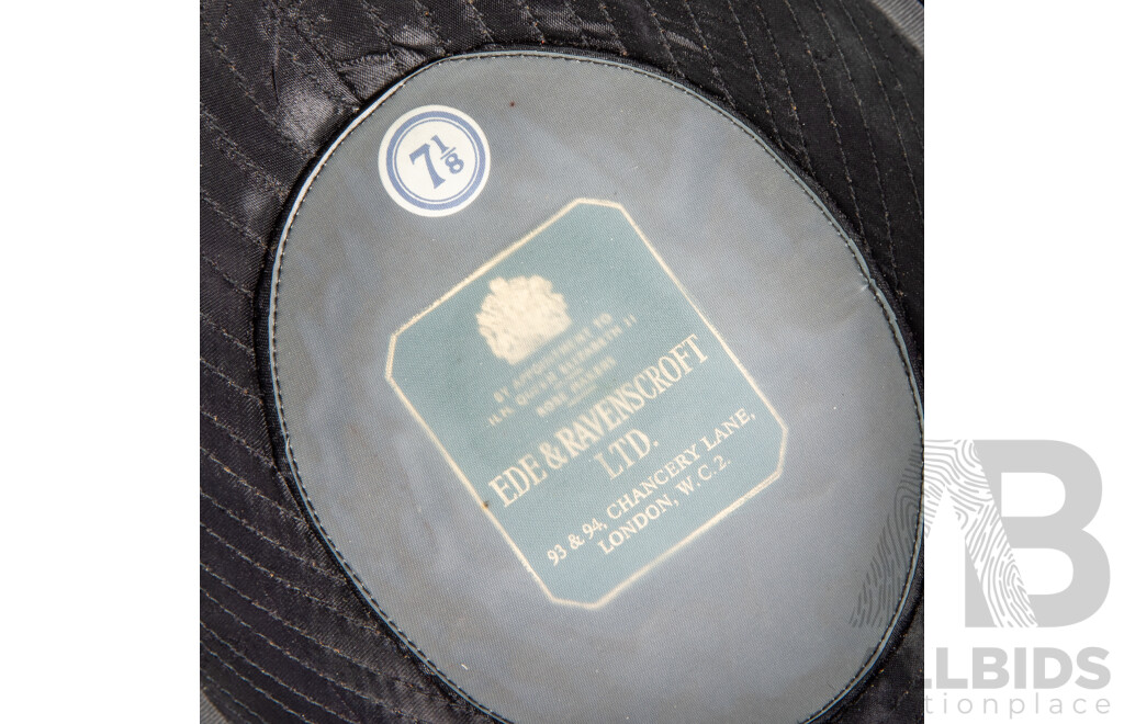 Vintage Boxed Schollars Robe and Mortorboard by Ede & Ravenscroft Ltd