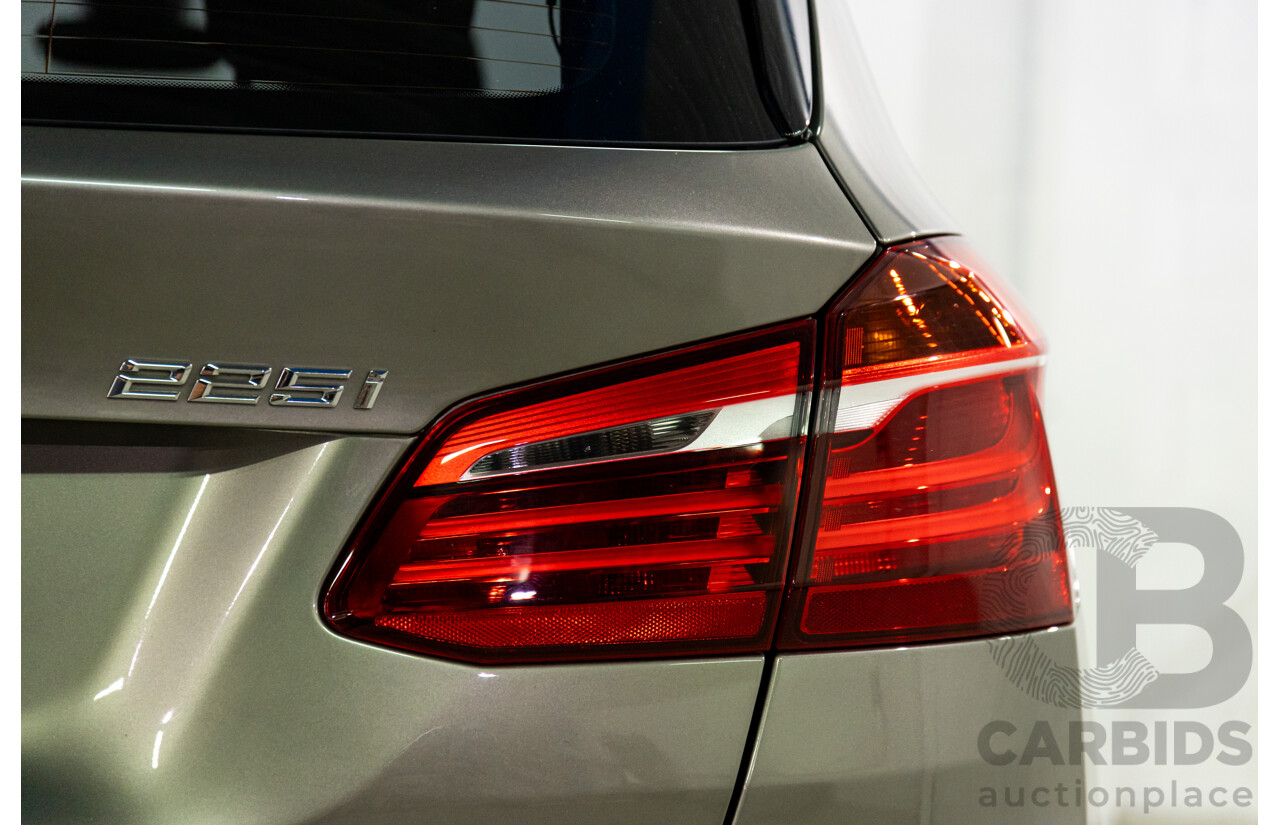 12/2014 BMW 2 25i Active Tourer Sport Line F45 4d Wagon Platinum Silver Turbo 2.0L