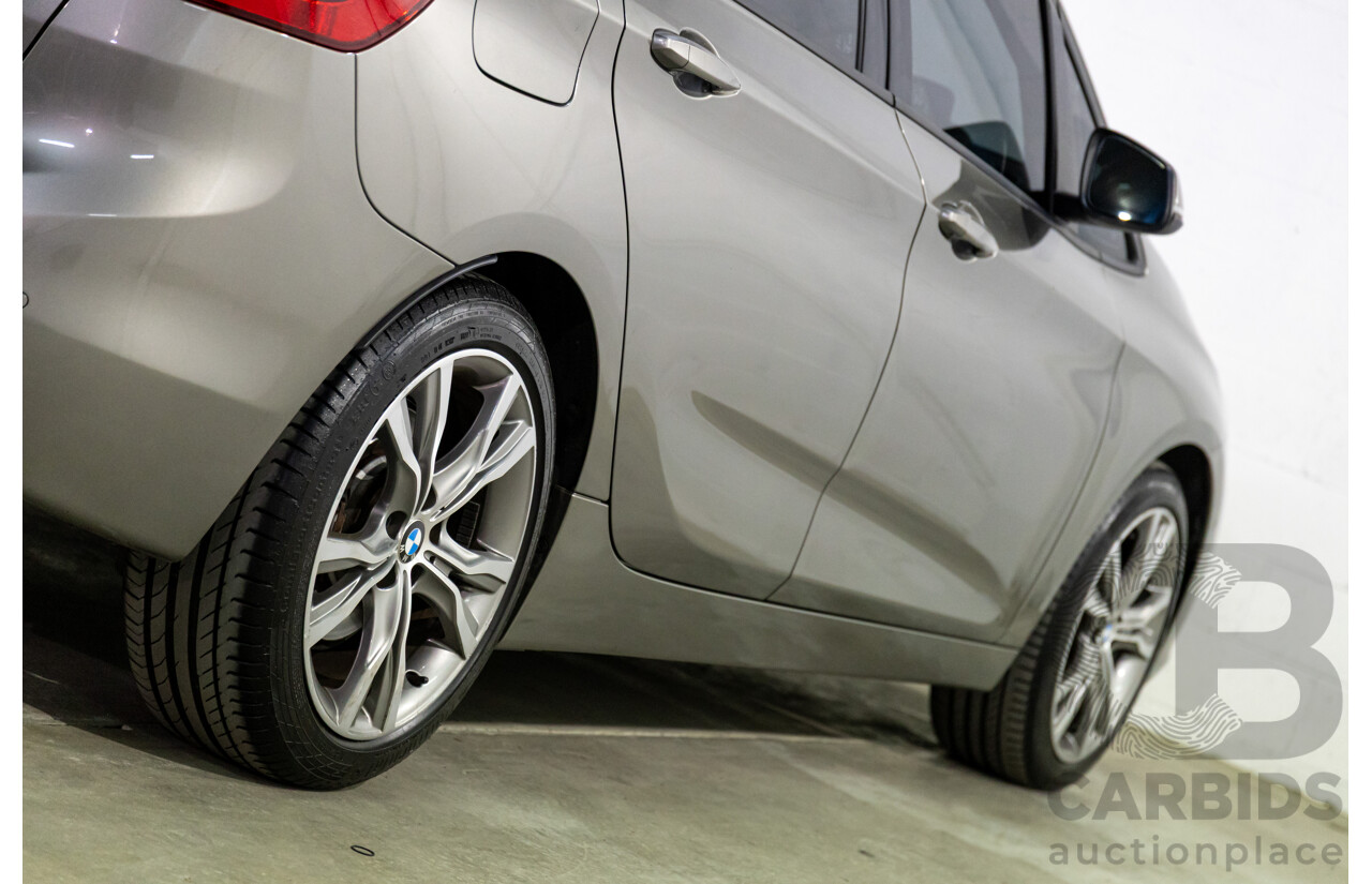 12/2014 BMW 2 25i Active Tourer Sport Line F45 4d Wagon Platinum Silver Turbo 2.0L