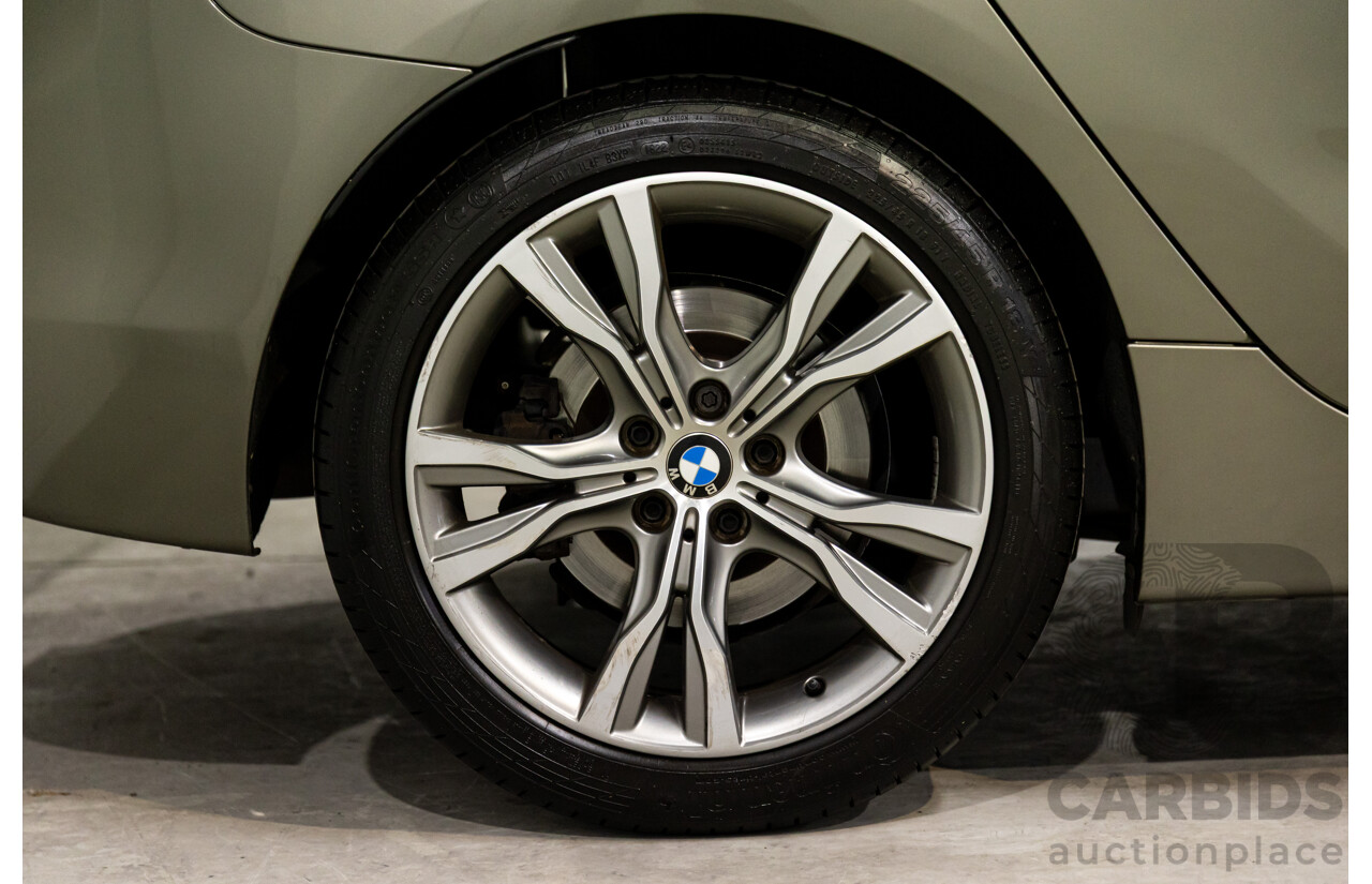12/2014 BMW 2 25i Active Tourer Sport Line F45 4d Wagon Platinum Silver Turbo 2.0L