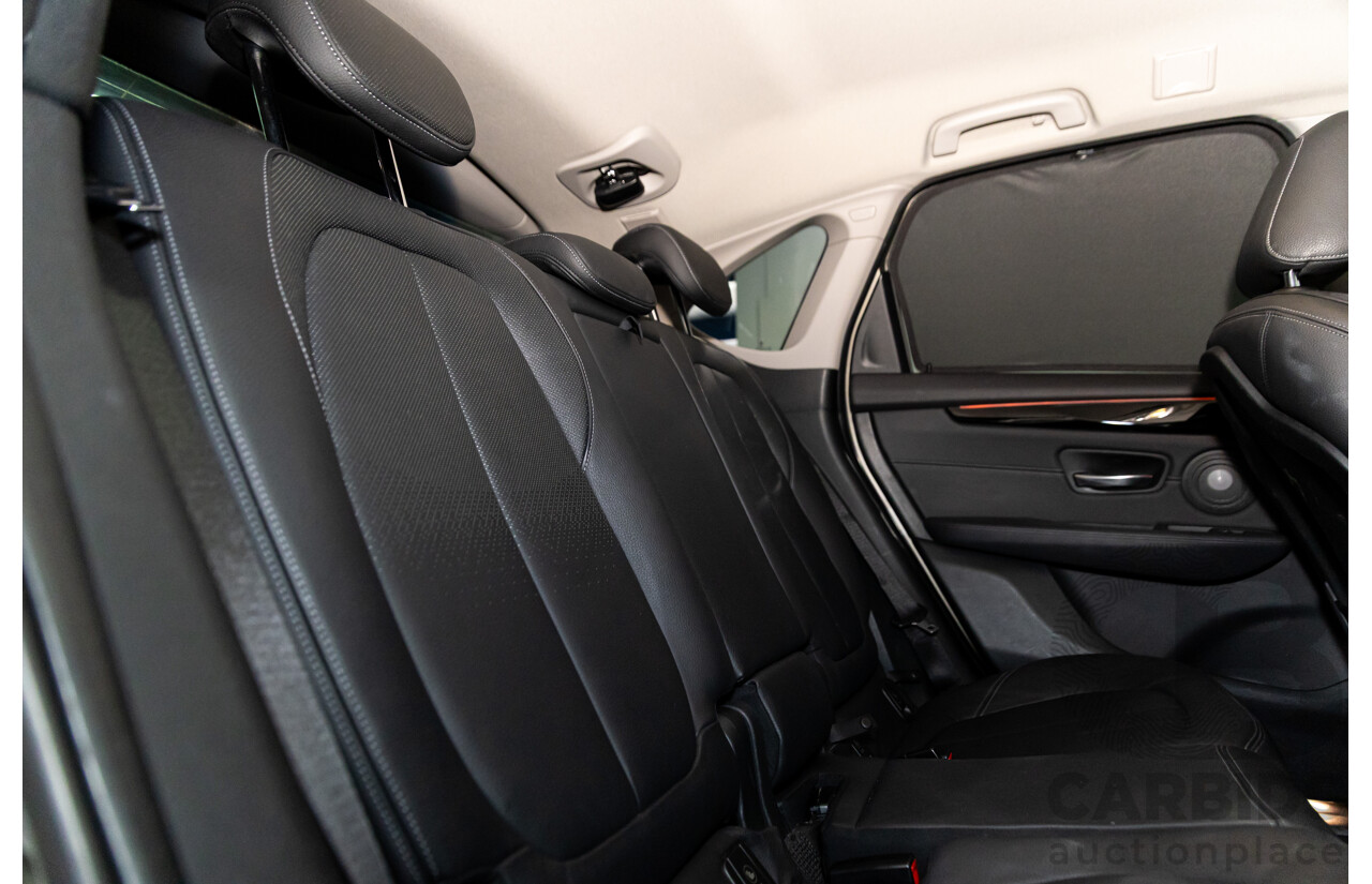 12/2014 BMW 2 25i Active Tourer Sport Line F45 4d Wagon Platinum Silver Turbo 2.0L