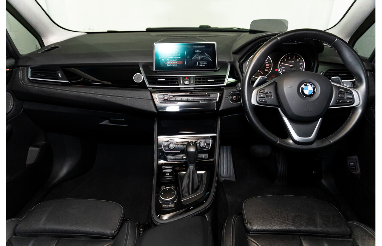 12/2014 BMW 2 25i Active Tourer Sport Line F45 4d Wagon Platinum Silver Turbo 2.0L