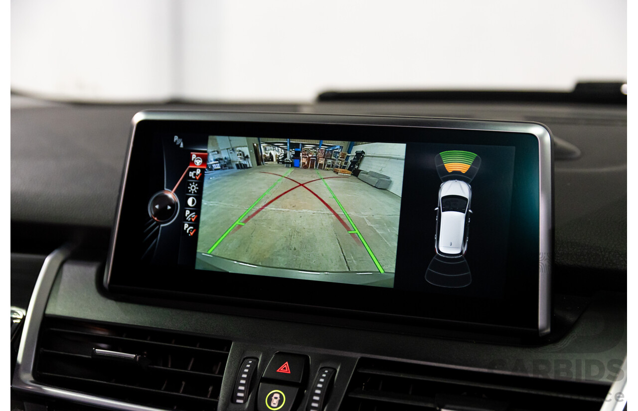 12/2014 BMW 2 25i Active Tourer Sport Line F45 4d Wagon Platinum Silver Turbo 2.0L