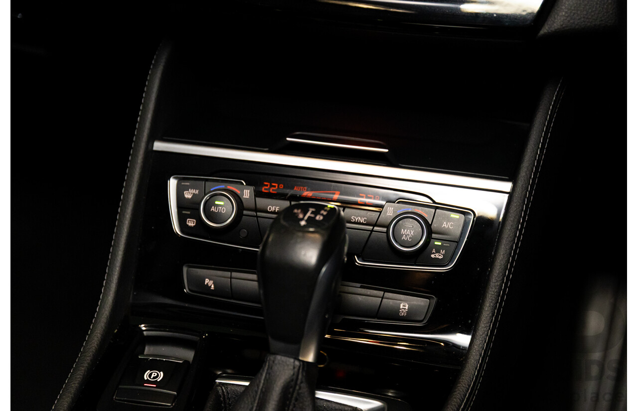 12/2014 BMW 2 25i Active Tourer Sport Line F45 4d Wagon Platinum Silver Turbo 2.0L