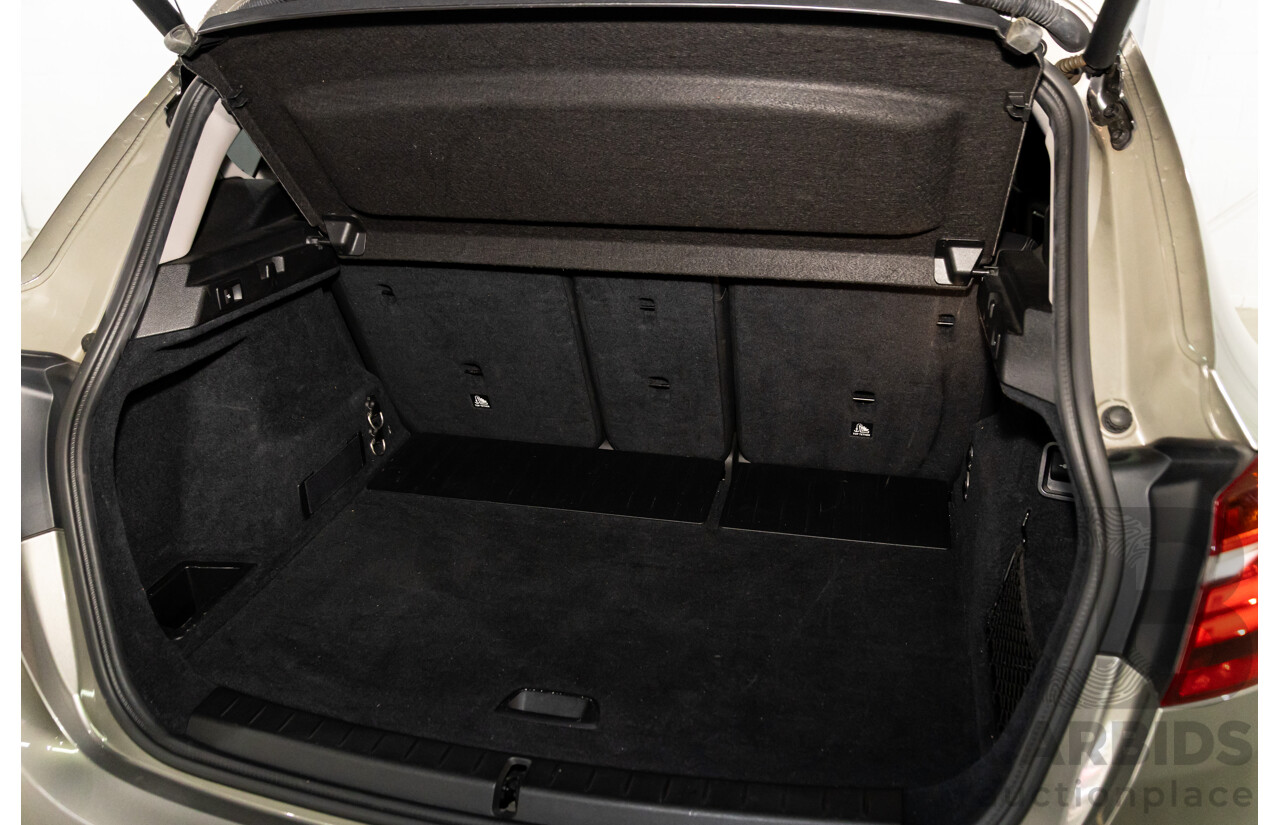 12/2014 BMW 2 25i Active Tourer Sport Line F45 4d Wagon Platinum Silver Turbo 2.0L