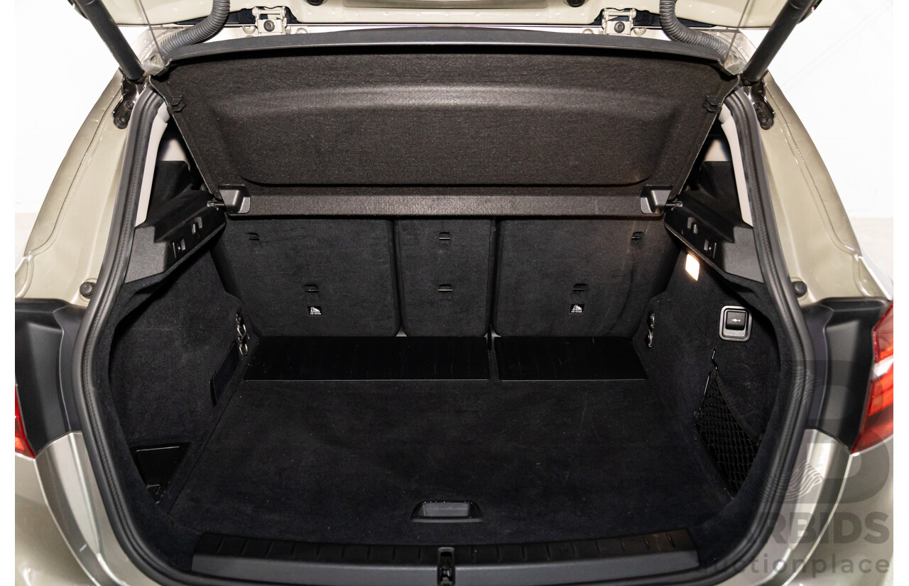 12/2014 BMW 2 25i Active Tourer Sport Line F45 4d Wagon Platinum Silver Turbo 2.0L