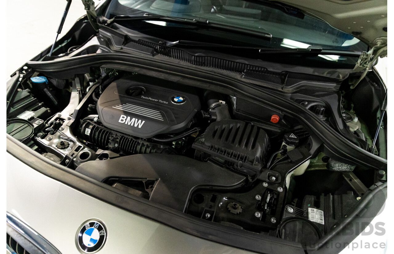 12/2014 BMW 2 25i Active Tourer Sport Line F45 4d Wagon Platinum Silver Turbo 2.0L