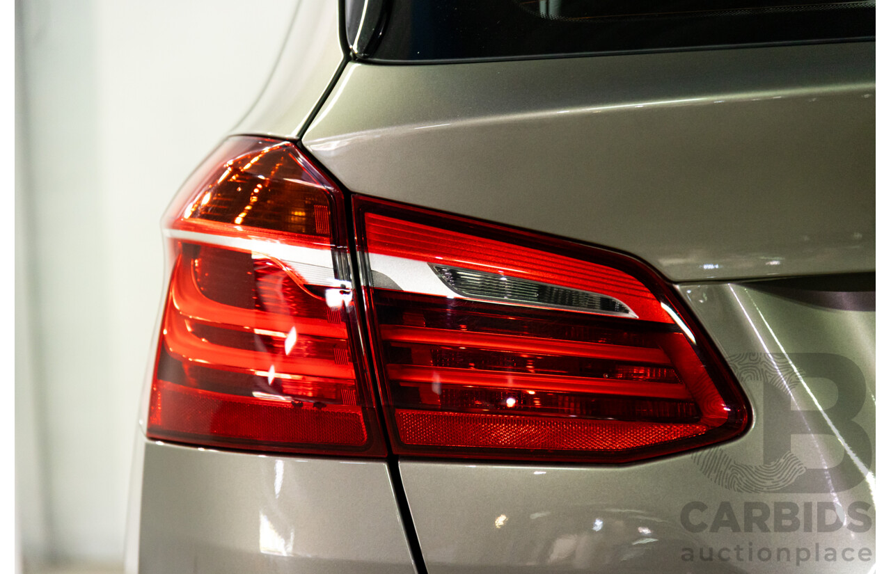 12/2014 BMW 2 25i Active Tourer Sport Line F45 4d Wagon Platinum Silver Turbo 2.0L