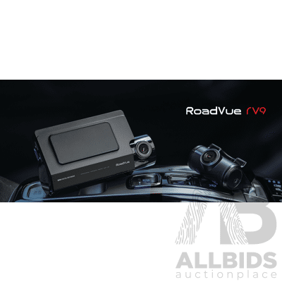 RoadVue Rv9 Dashcam - Valued at $1,000