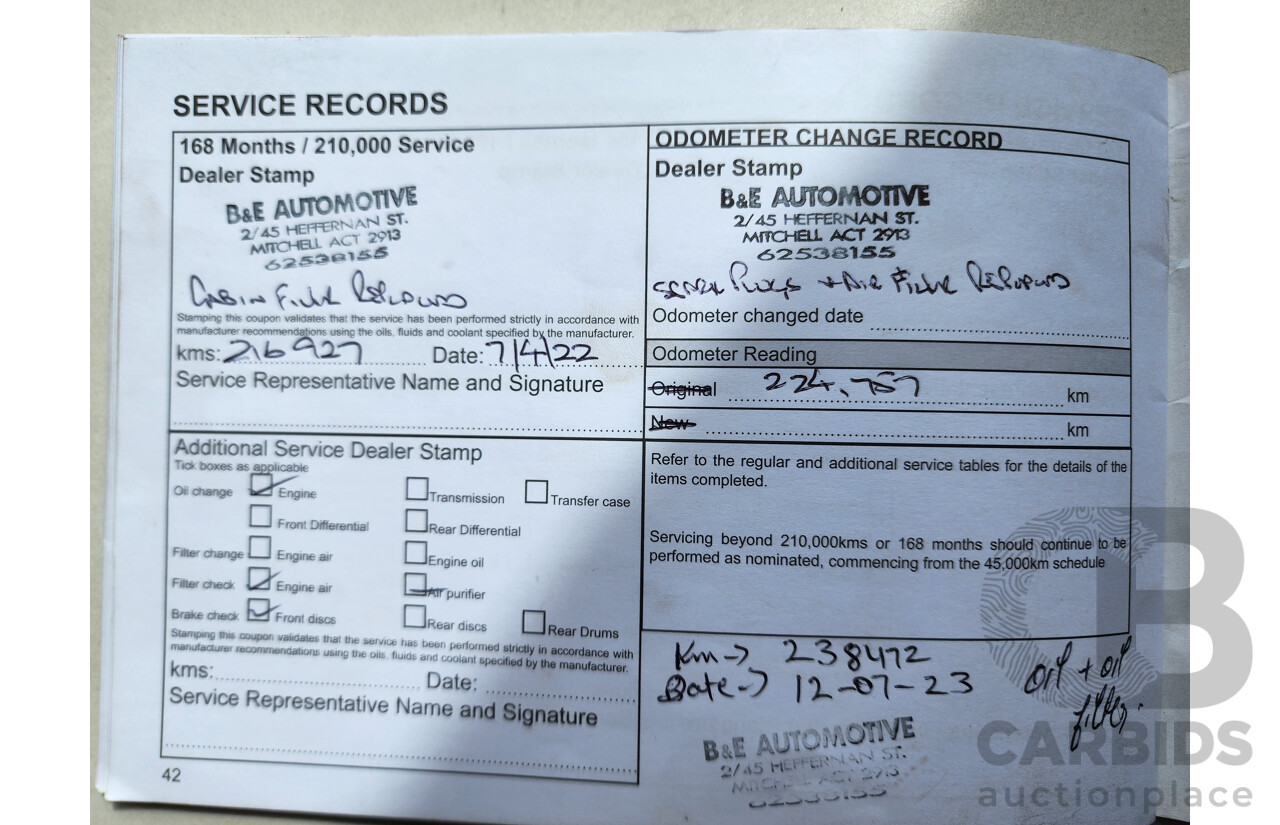 8/2013 Mitsubishi Outlander LS (4x4) ZJ 4d Wagon White 2.4L