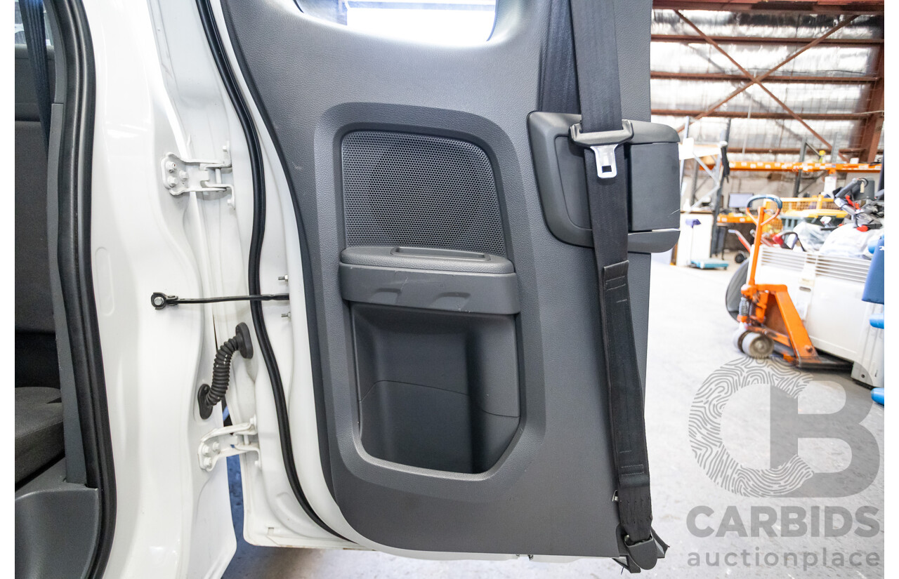 4/2014 Ford Ranger XL HI-RIDER (4x2) RWD PX Super Cab Cool White Turbo Diesel 2.2L