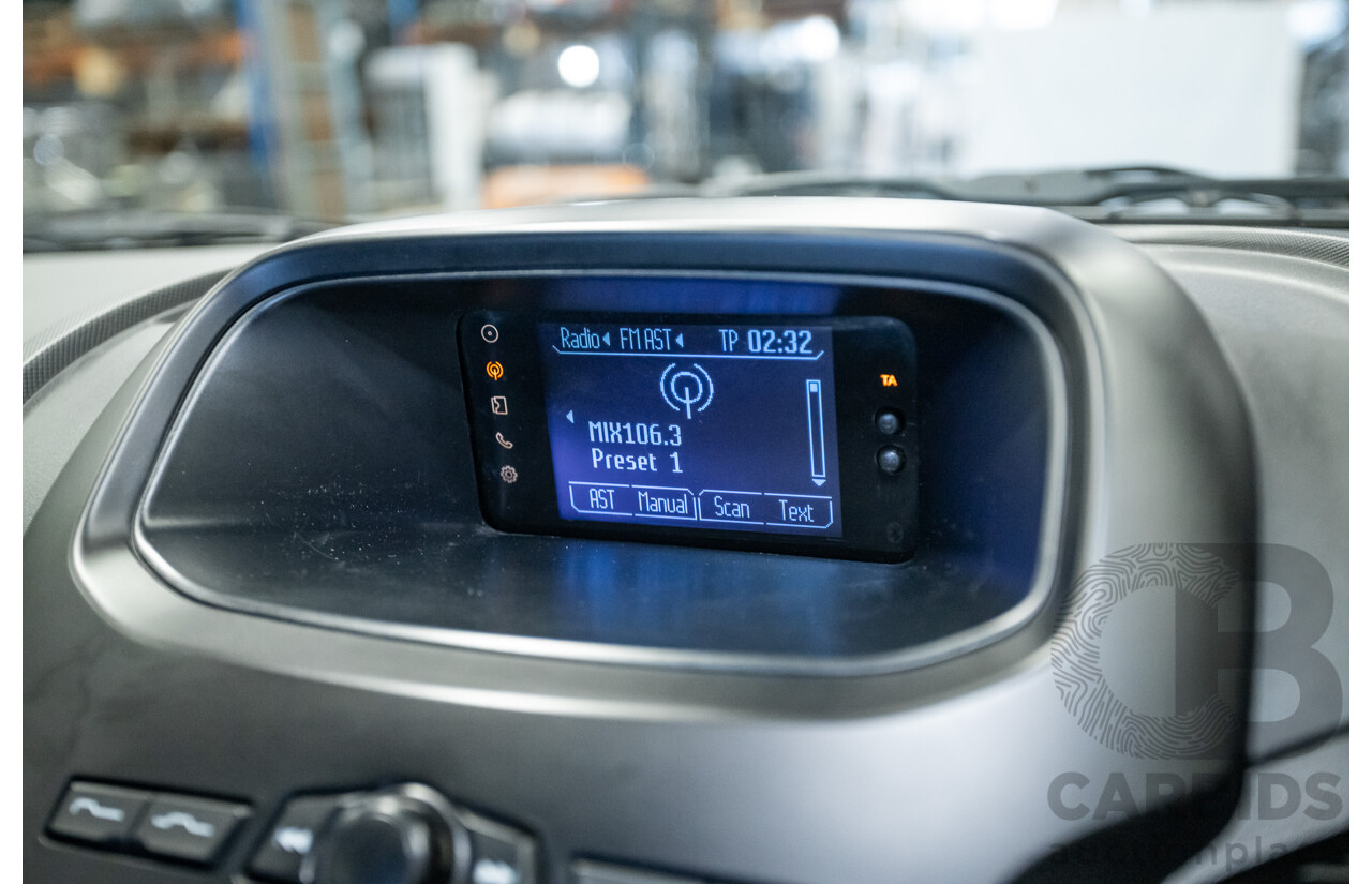 4/2014 Ford Ranger XL HI-RIDER (4x2) RWD PX Super Cab Cool White Turbo Diesel 2.2L