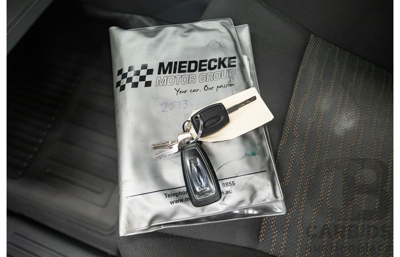 4/2014 Ford Ranger XL HI-RIDER (4x2) RWD PX Super Cab Cool White Turbo Diesel 2.2L