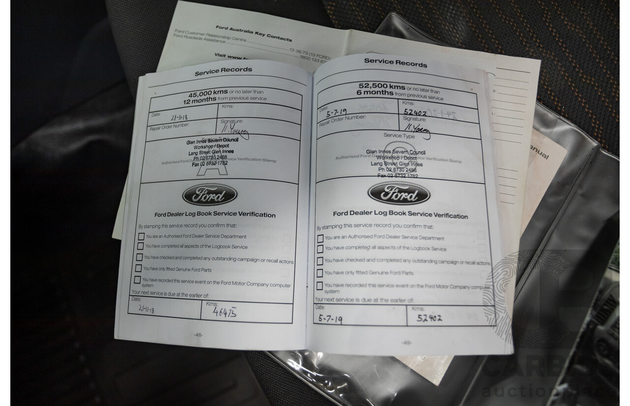 4/2014 Ford Ranger XL HI-RIDER (4x2) RWD PX Super Cab Cool White Turbo Diesel 2.2L