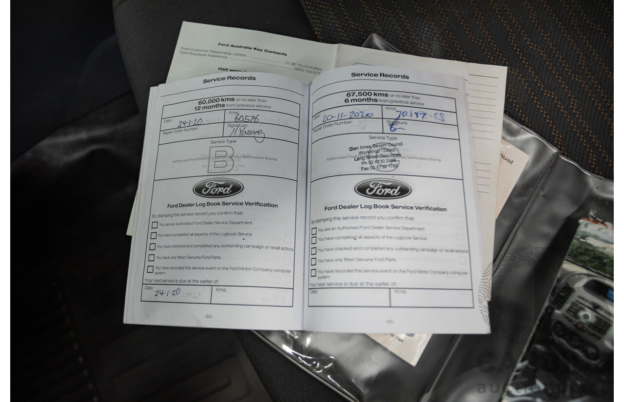 4/2014 Ford Ranger XL HI-RIDER (4x2) RWD PX Super Cab Cool White Turbo Diesel 2.2L