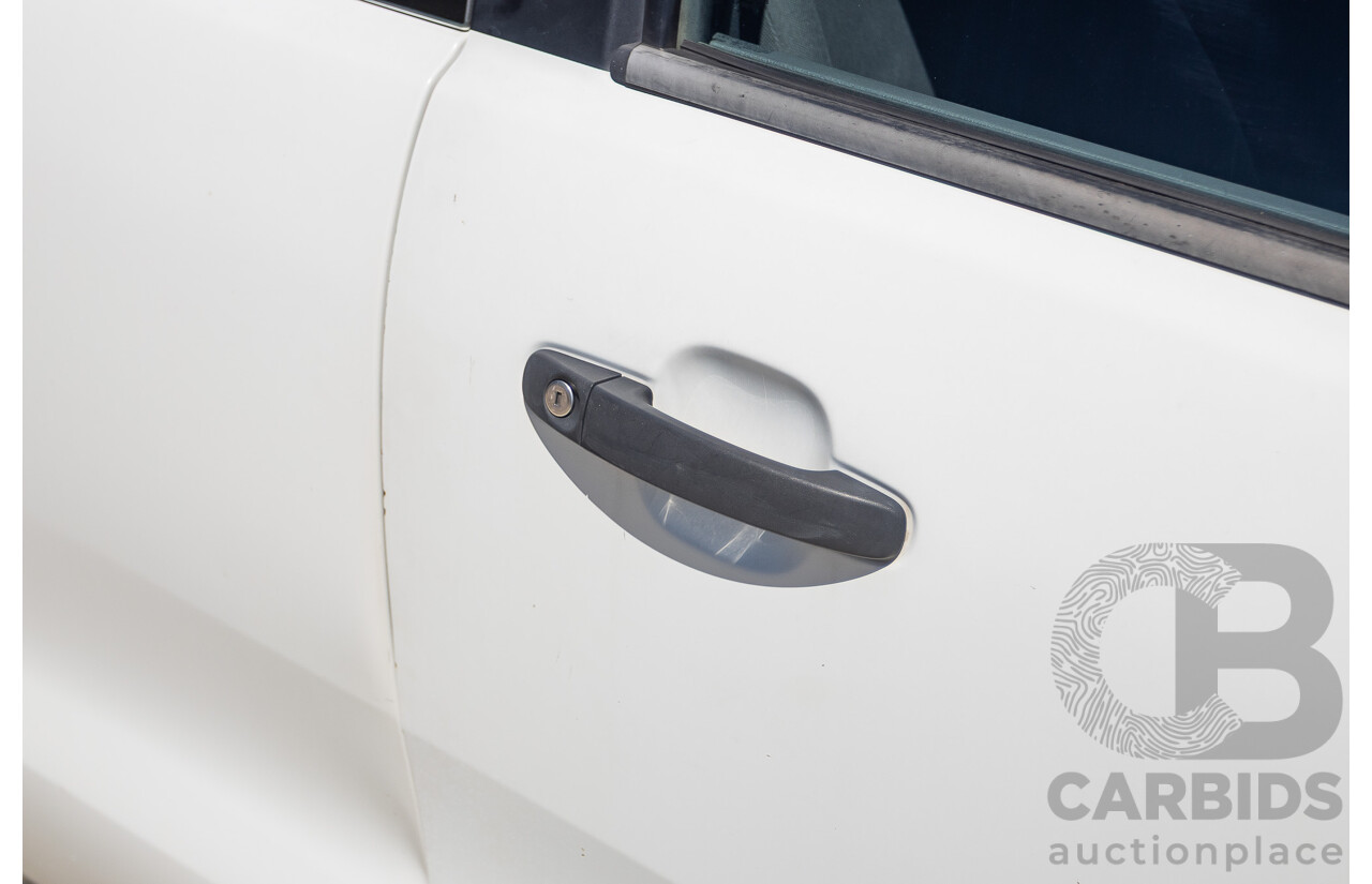 4/2014 Ford Ranger XL HI-RIDER (4x2) RWD PX Super Cab Cool White Turbo Diesel 2.2L