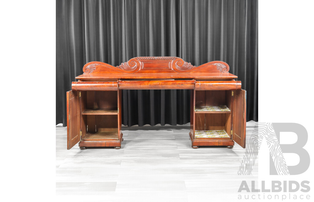 Victorian Australian Cedar Sideboard - Attributed to Andrew Lenehan, 1862/63