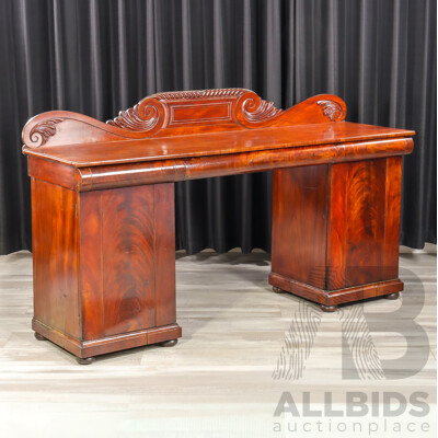 Victorian Australian Cedar Sideboard - Attributed to Andrew Lenehan, 1862/63