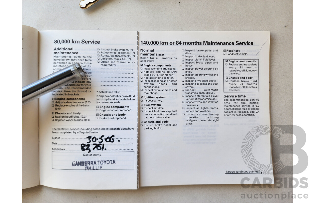 1/1998 Toyota Starlet LIFE EP91R 5d Hatchback Blue 1.3L