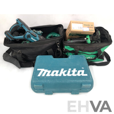 Selection of Cordless and Electric Power Tools