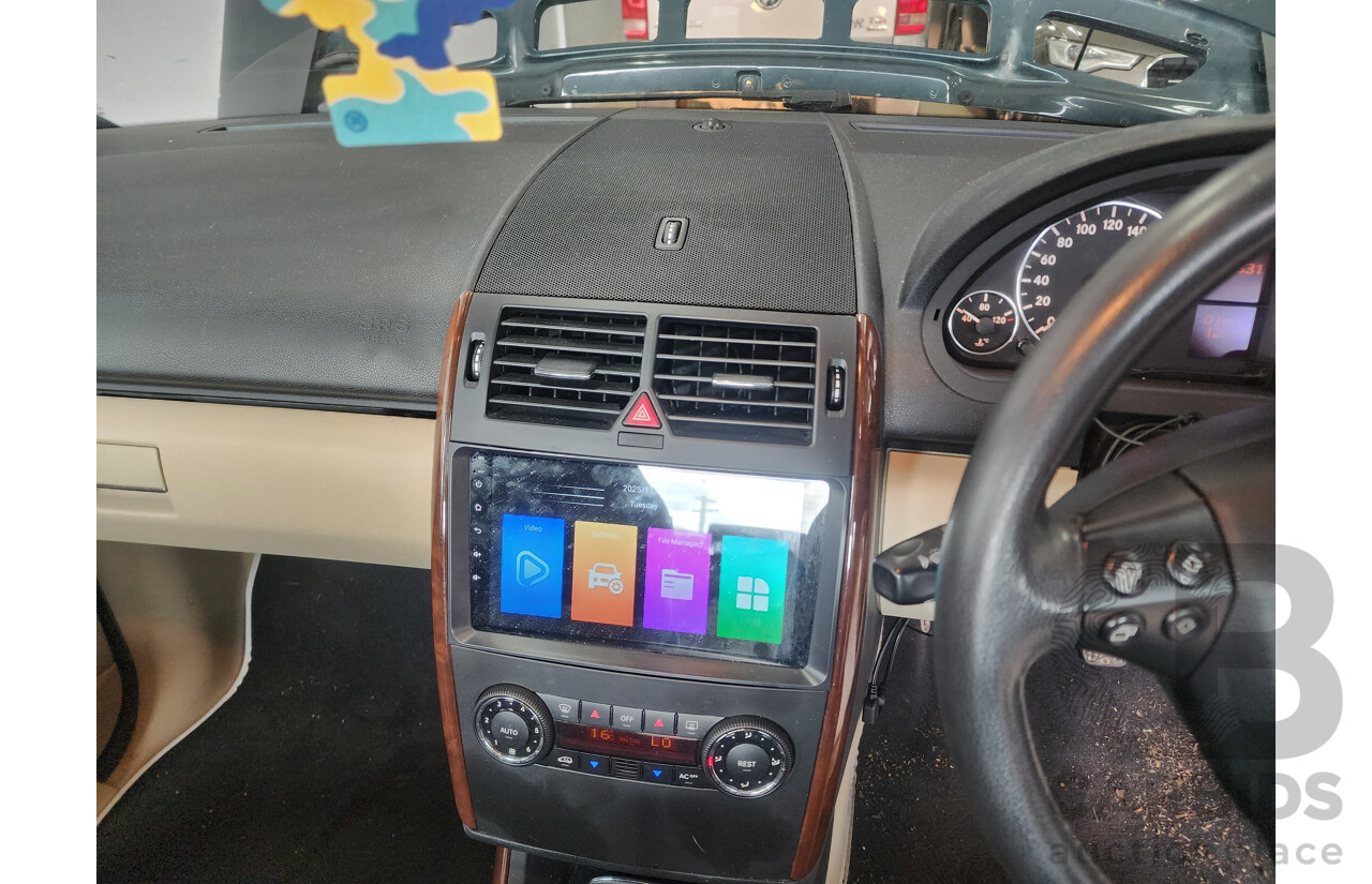 4/2005 Mercedes-Benz A170 Elegance W169 5d Hatchback Green 1.7L