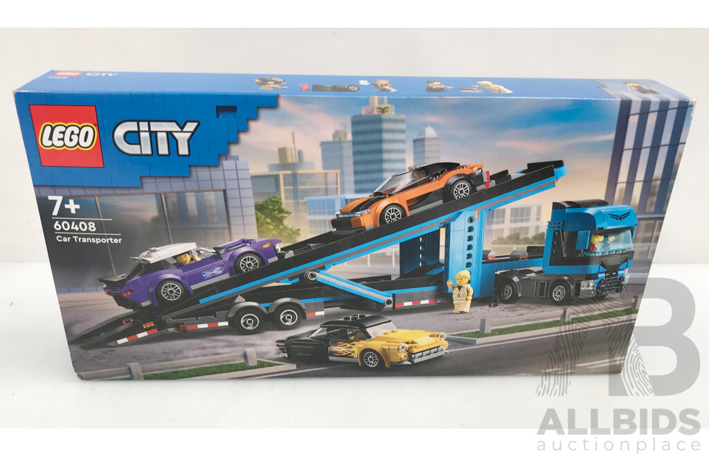 LEGO City Car Transporter Truck with Sports Cars