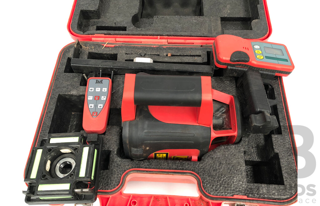 Tuf Lasers HVG 360 Cross Line Green Beam Laser Level Kit