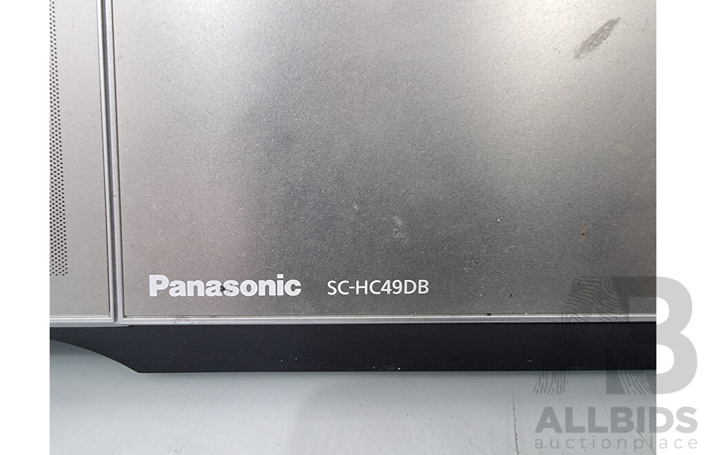 Panasonic Nfc Bluetooth Wireless Cd Micro System with Ipod/Iphone Dock - RRP: $299