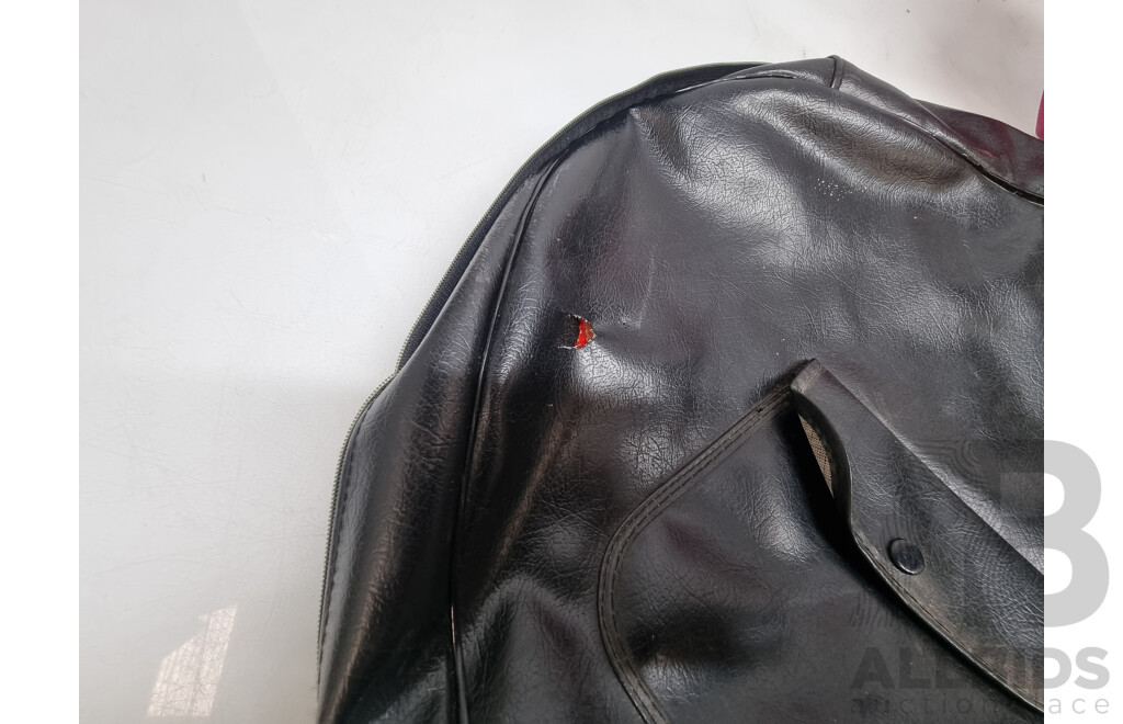 Onyx Custom Craft Six String Right Handed Electric Guitar with Black Soft Leather Look Carrybag