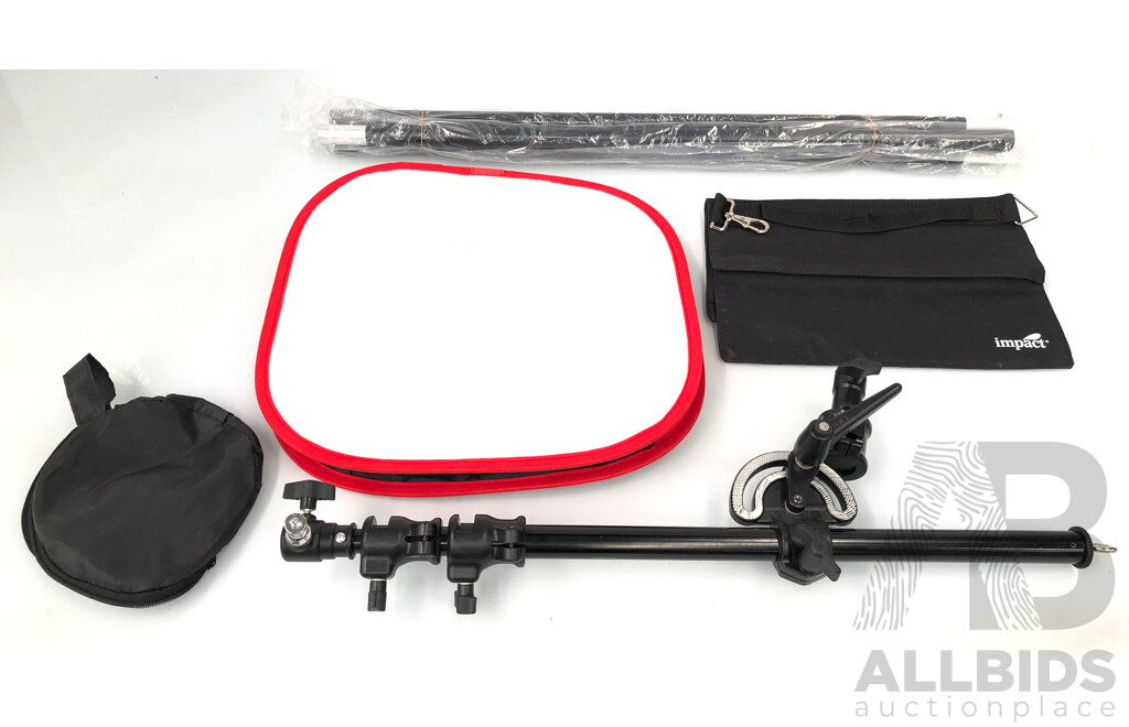 Impact Aluminum Mid-Range Lighting Boom Arm and Lighting Accessories
