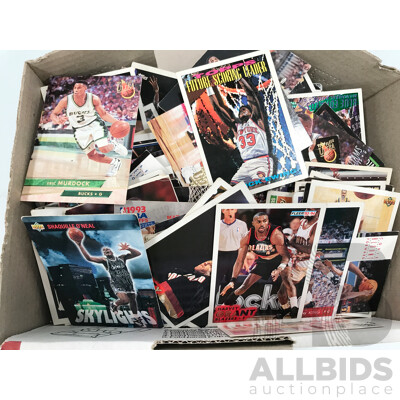 Collection of NBA Cards From the 90s
