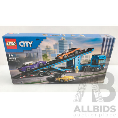 LEGO City Car Transporter Truck with Sports Cars