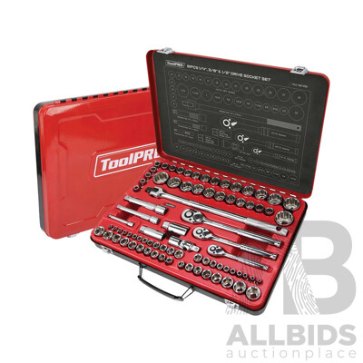 Toolpro 81 Piece 1/4