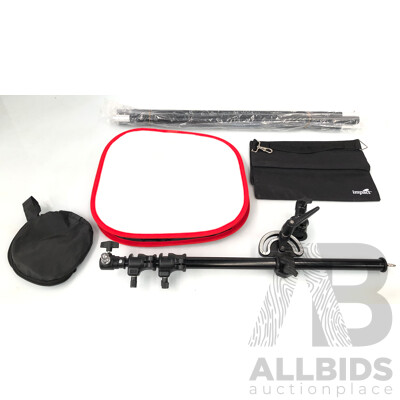 Impact Aluminum Mid-Range Lighting Boom Arm and Lighting Accessories