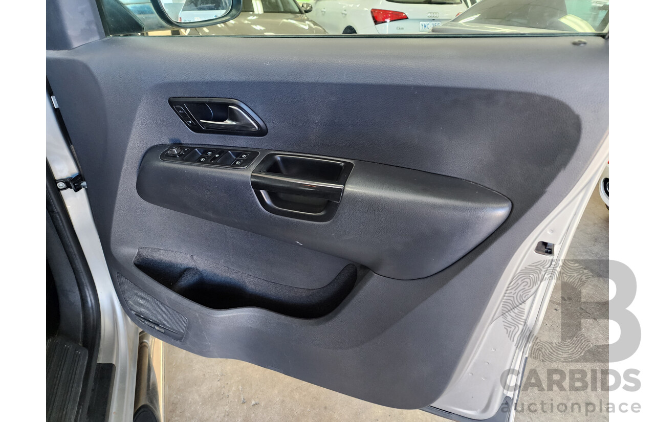 10/2012 Volkswagen Amarok Tdi420 Ultimate (4x4) 2H MY12.5 Dual Cab Utility Beige 2.0L