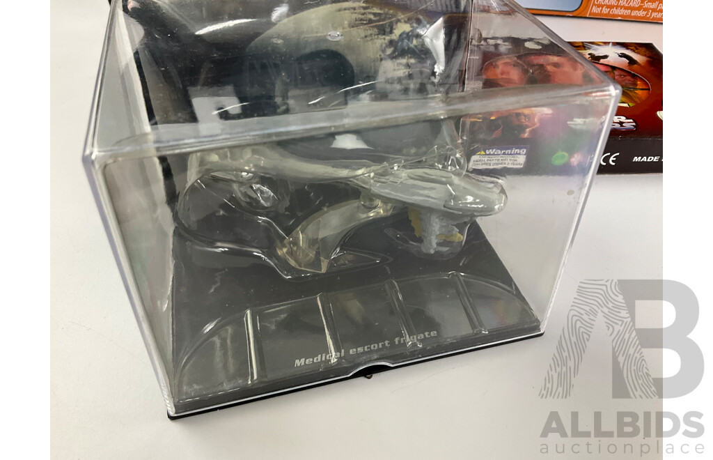 Collection of Star Wars Figures and Jigsaw Puzzle Including Micro Machines, Force Awakens Tasu Leech, Black Series Han Solo, Hot Wheels Ghost