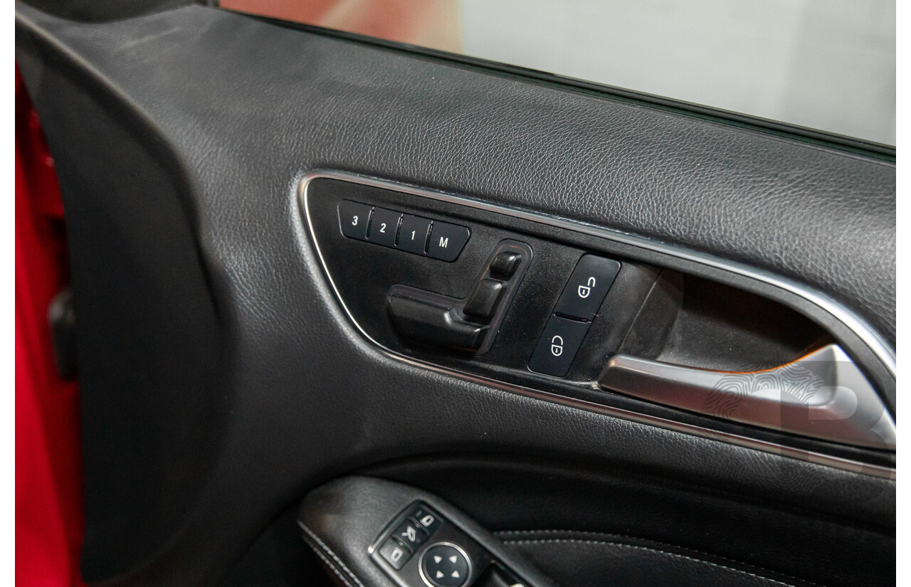 11/2012 Mercedes-Benz B250 BE 246 MY13 5d Hatchback Jupiter Red Turbo 2.0L