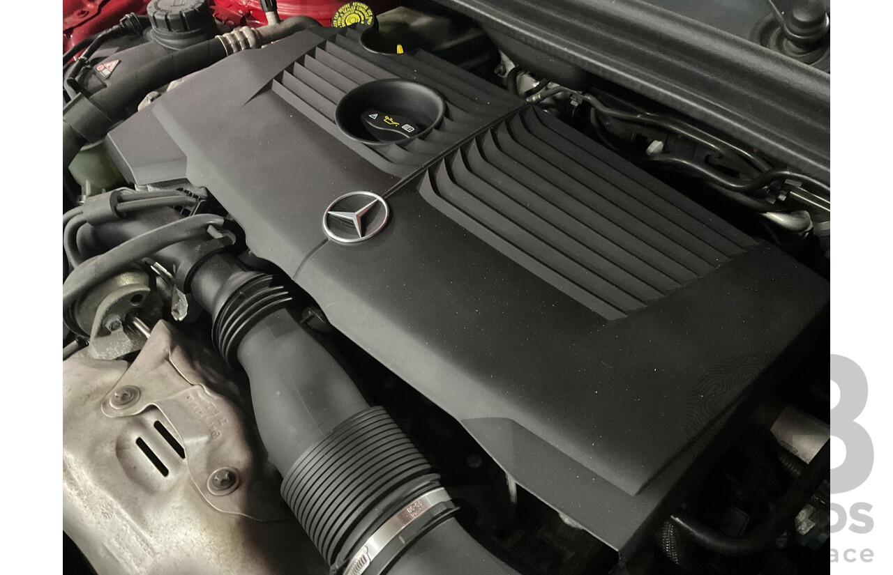 11/2012 Mercedes-Benz B250 BE 246 MY13 5d Hatchback Jupiter Red Turbo 2.0L