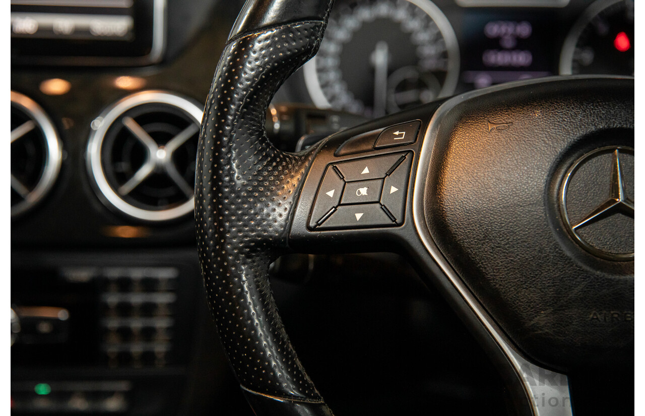 11/2012 Mercedes-Benz B250 BE 246 MY13 5d Hatchback Jupiter Red Turbo 2.0L