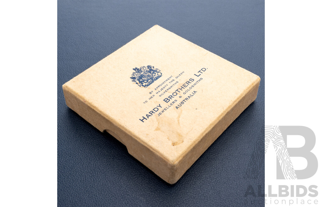 18ct Hardy Brothers Ltd Graduated Amethyst Beaded Neckkace, 40cm, Vintage, in Their Original Presentation Box