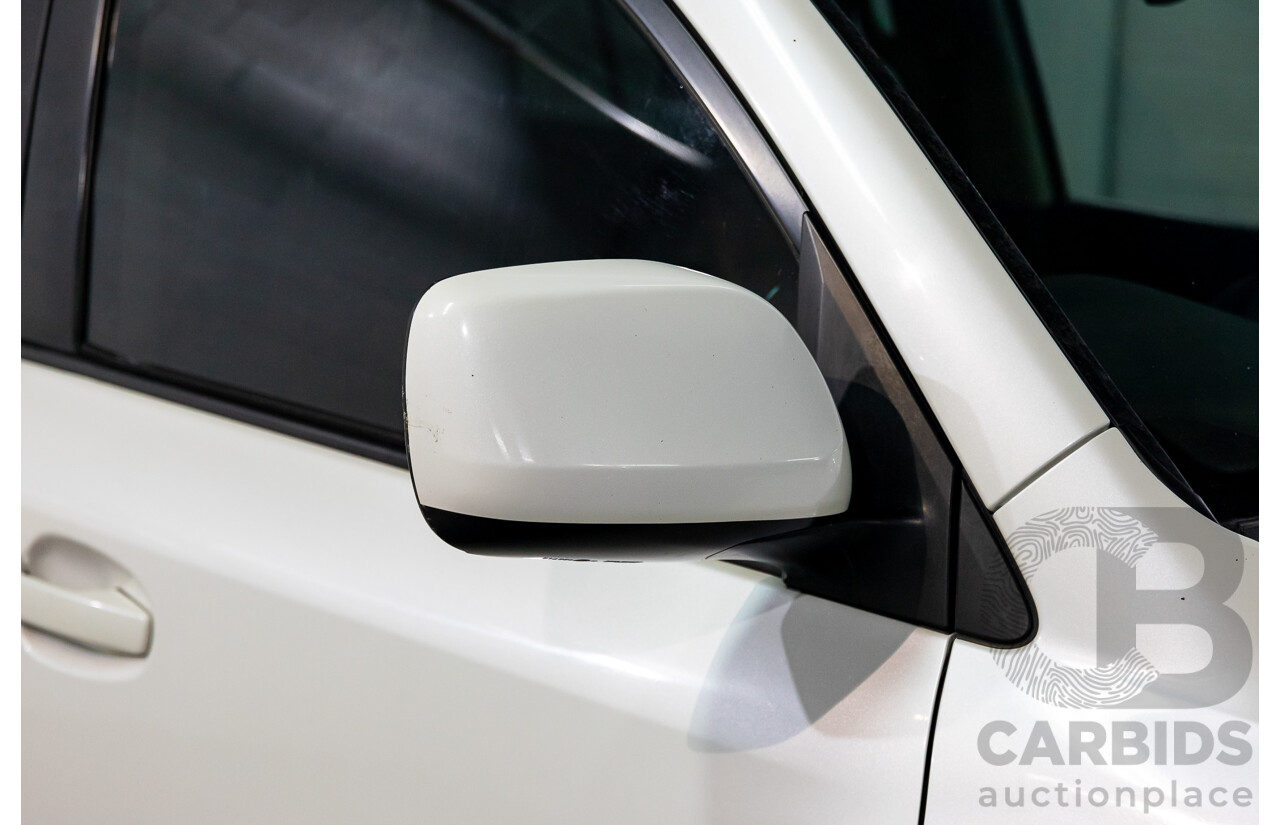 6/2009 Toyota Landcruiser Sahara (4x4) VDJ200R 09 UPGRADE 4d Wagon Crystal White Pearl Turbo Diesel V8 4.5L