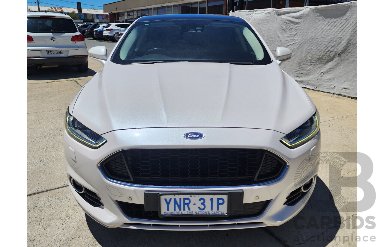 1/2016 Ford Mondeo Titanium MD 5d Hatchback White 2.0L