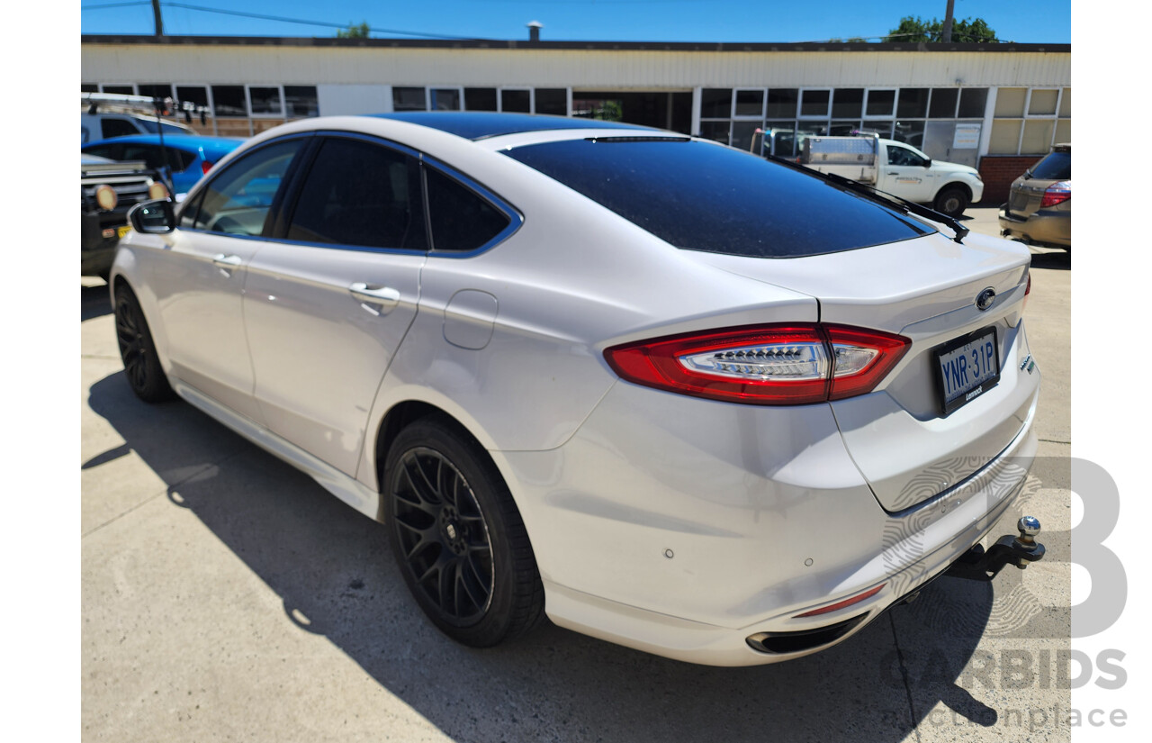 1/2016 Ford Mondeo Titanium MD 5d Hatchback White 2.0L