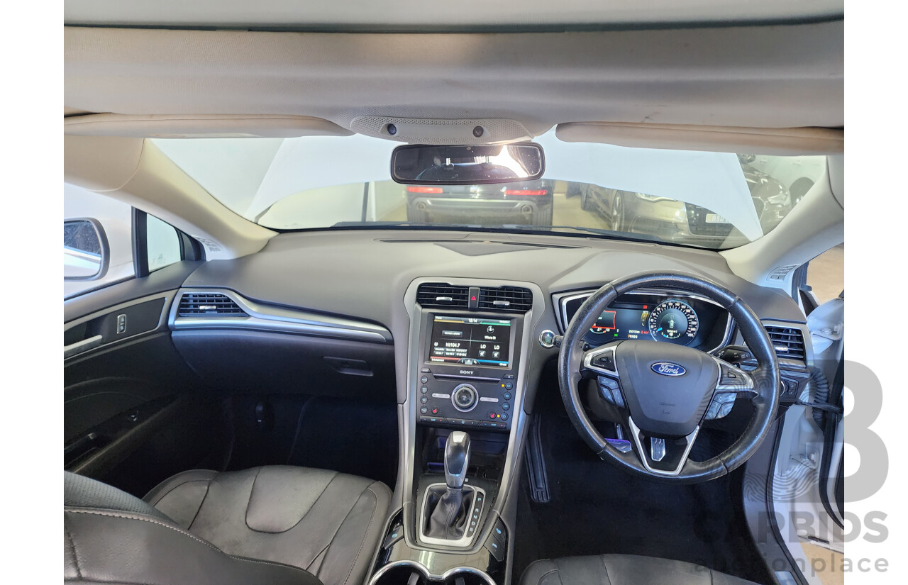 1/2016 Ford Mondeo Titanium MD 5d Hatchback White 2.0L