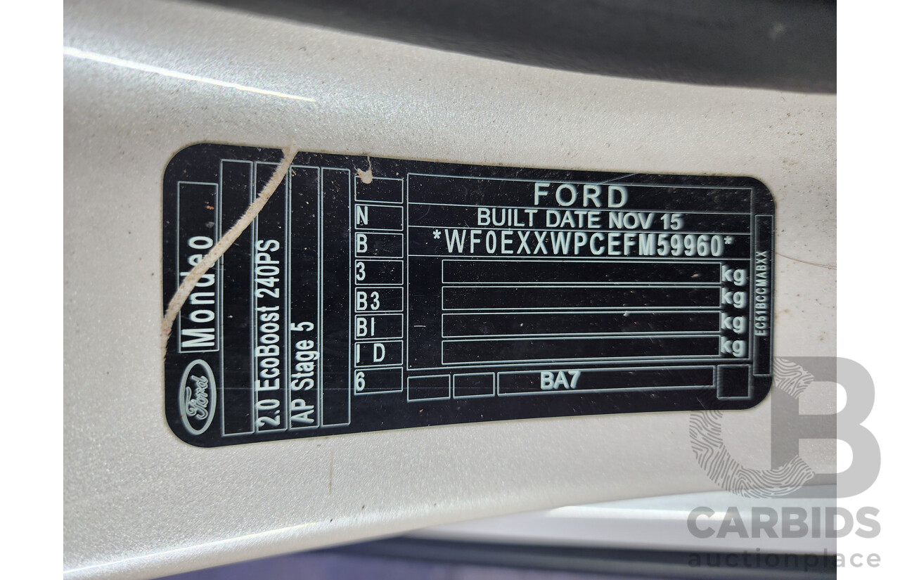 1/2016 Ford Mondeo Titanium MD 5d Hatchback White 2.0L